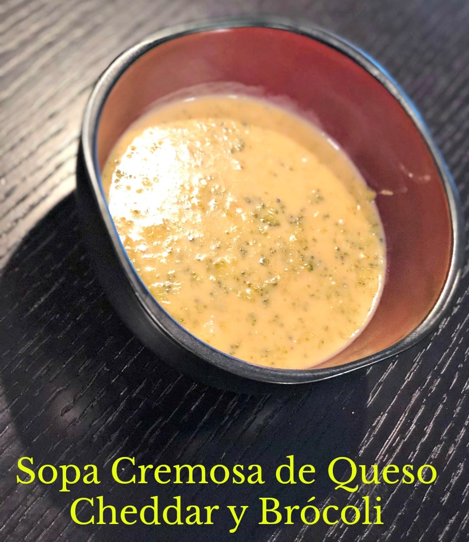 Sopa Crema de Brócoli y Queso Cheddar hecha en casa ¡restaurante style! -  Mama XXI